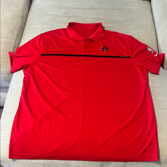 Nike Other - Nike Dri-Fit Toronto Raptors Polo Shirt
